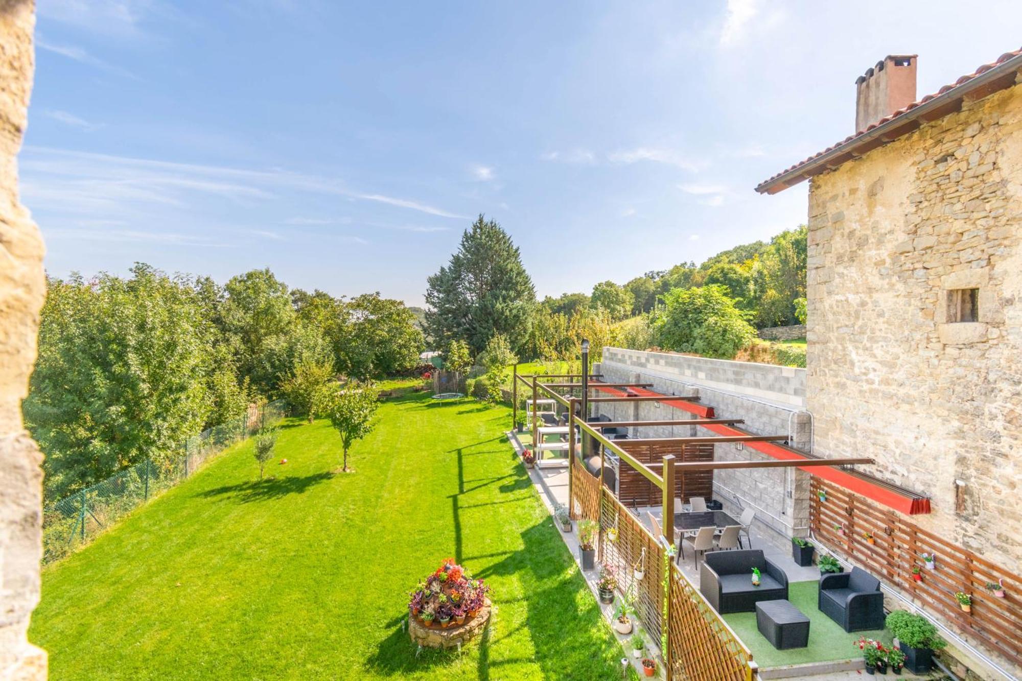 Acogedora Casa Rural Con Jardin Y Barbacoa Proxima A Pamplona Ilzarbe Eksteriør billede