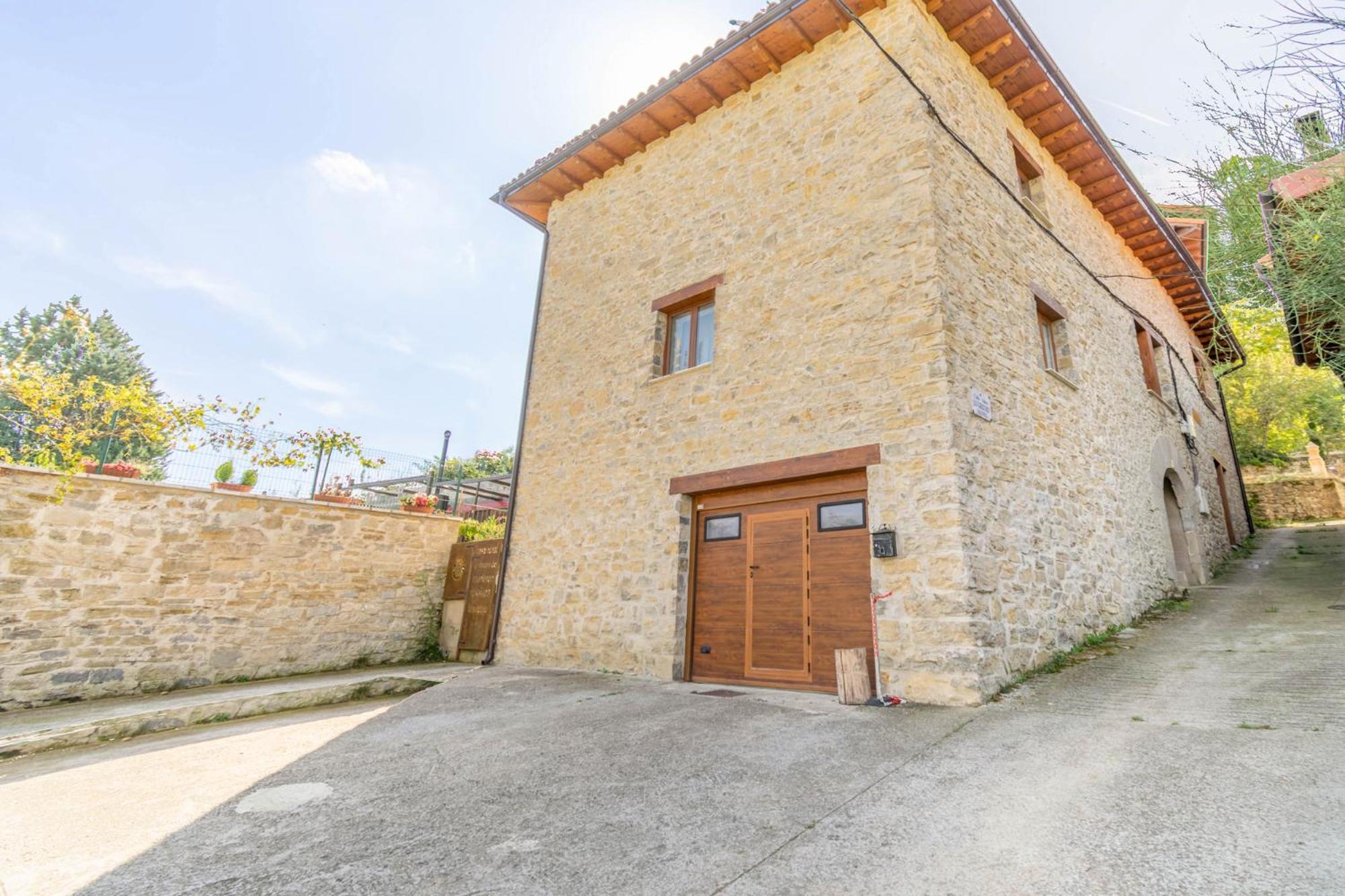Acogedora Casa Rural Con Jardin Y Barbacoa Proxima A Pamplona Ilzarbe Eksteriør billede
